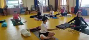 yoga student