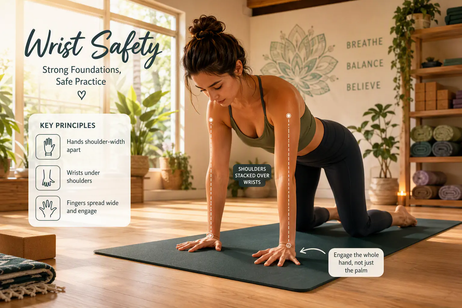 10 Tips: How to Prevent Yoga Wrist Pain and Strain Safely