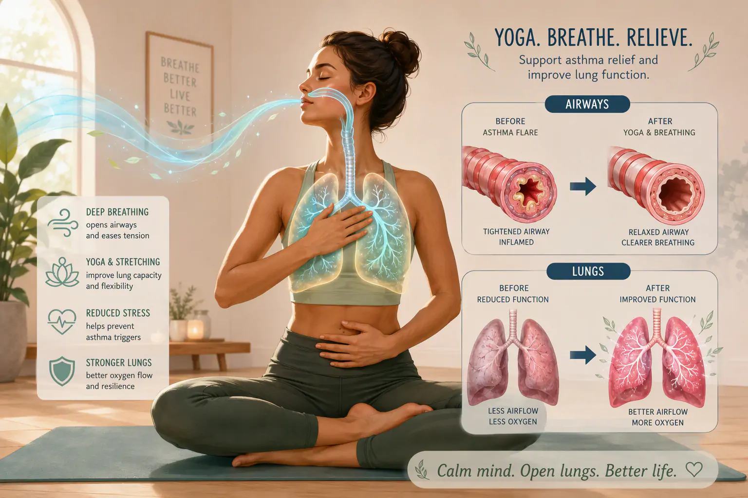 Yoga for Asthma Relief: Poses That Truly Work